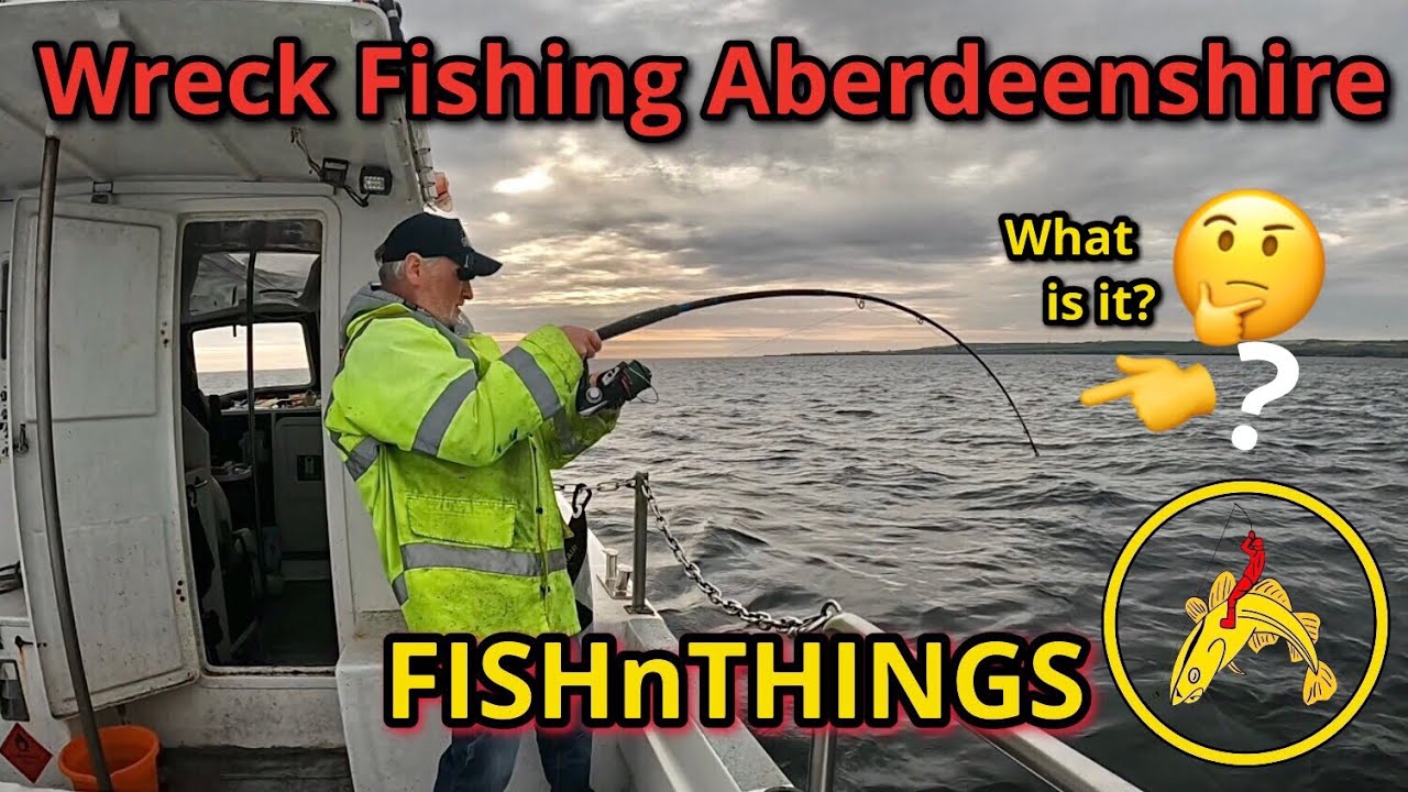 Wreck Fishing: Boat Fishing: North Sea: Aberdeenshire: FISHnTHINGS 🎣
