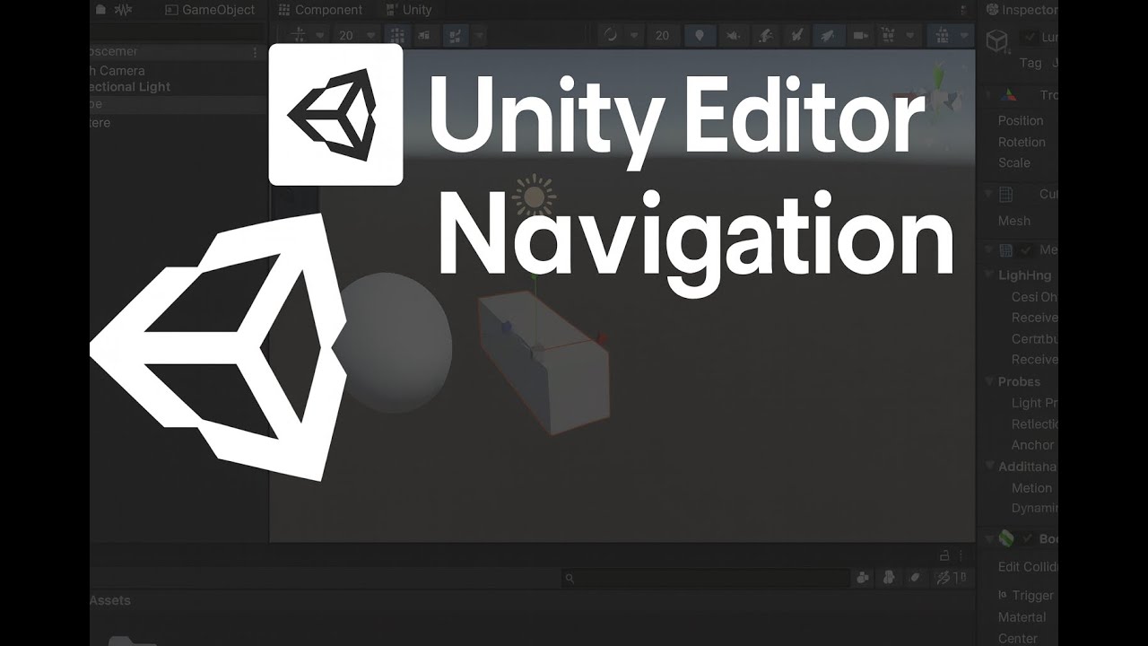 3 Unity Editor Navigation - YouTube