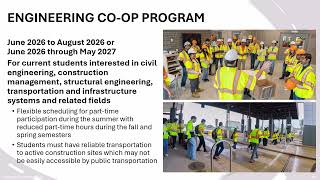 2026 Engineering Co Op Program Overview