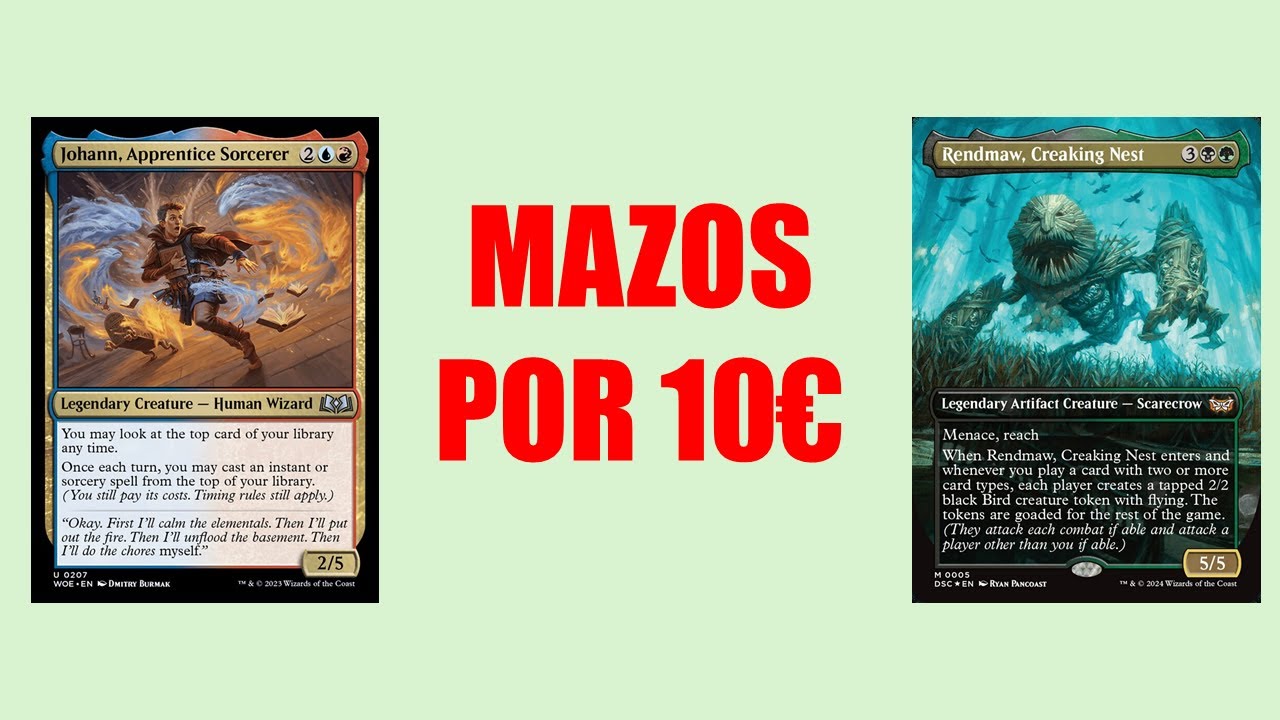 ¿Es posible hacer un mazo de commander por menos de 10 euros? (Parte 2)