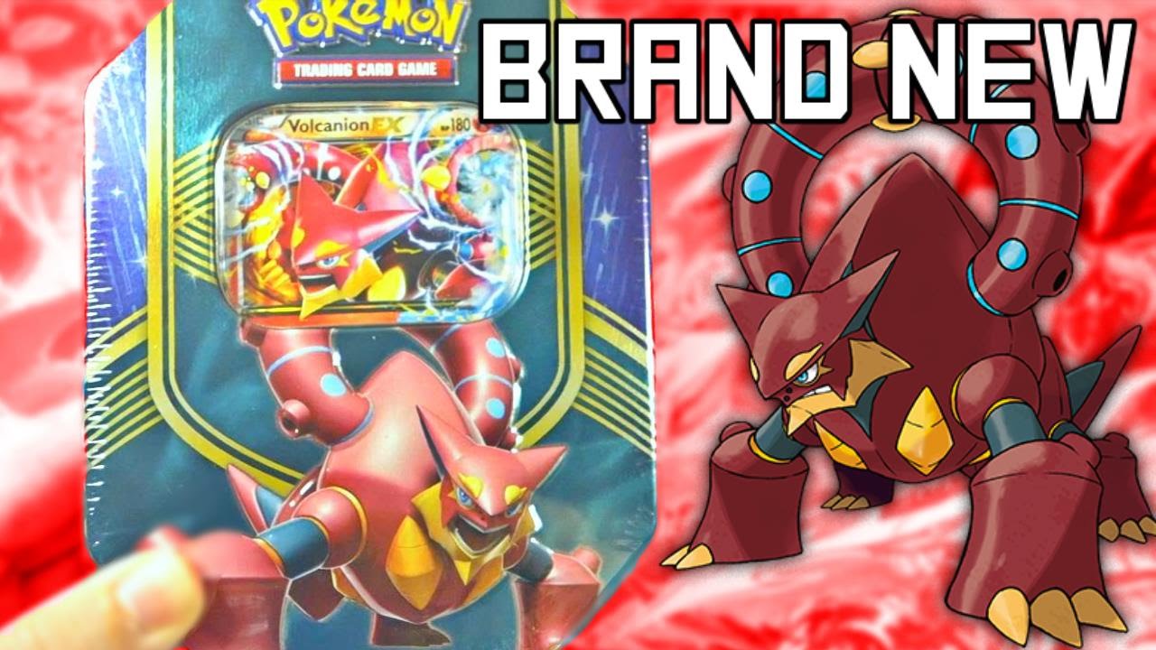 Pokemon Cards - The BEST Volcanion EX Battle Heart Tin Opening! OH BABY!