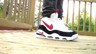 air max uptempo 95 on feet