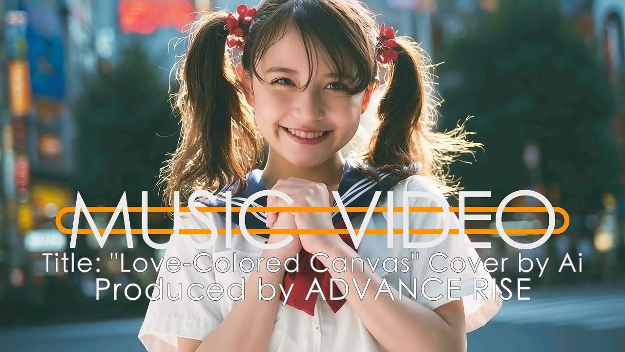 【4K MV】AI「あい」主演 ― 「恋色キャンバス」放課後ときめきを描く甘く切ない恋のストーリー【オリジナルAI Music Video】曲 ...