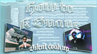 How to make ambient K Suave + EASTBAYTAE Type Beats | FL Studio Tutorial