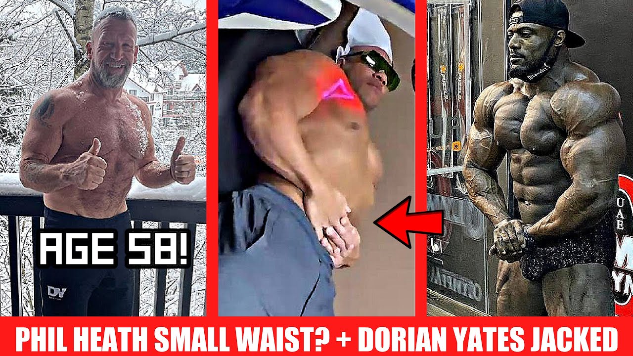 Dorian Yates Jacked at 58 + Phil Heath Small Waist + Andrew Jacked