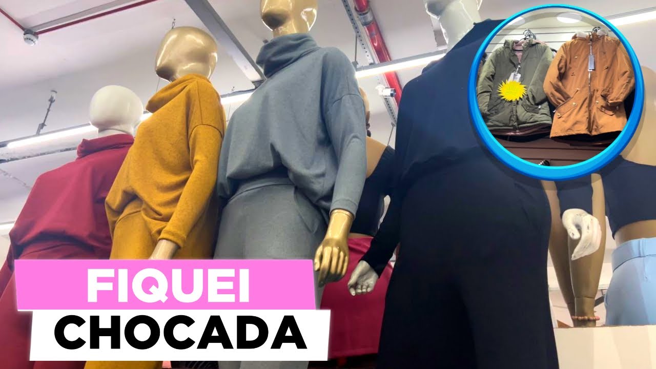 EU ACHEI 😍 FORNECEDORES DE ROUPAS DE FRIO NO BRÁS | JAQUETAS, CONJUNTOS E BLUSAS QUENTINHAS