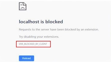 How To Fix ERR BLOCKED BY CLIENT Chrome Error