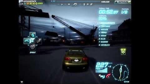 NFS World - Audi RS4 at Waterfront Road