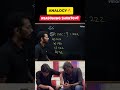 ANALOGY 🔥  REASONING TRICKS BY PRITHIVI RAJ 14