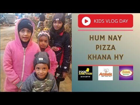 Daily Vlog Visit to Food Junction Ambala Bakery Dairies VLOG BAKERY FOOD MILK DINNER KIDS
