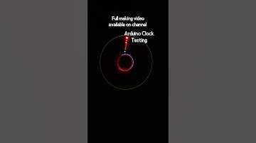 Arduino Clock #arduino #clock #collegeprojects