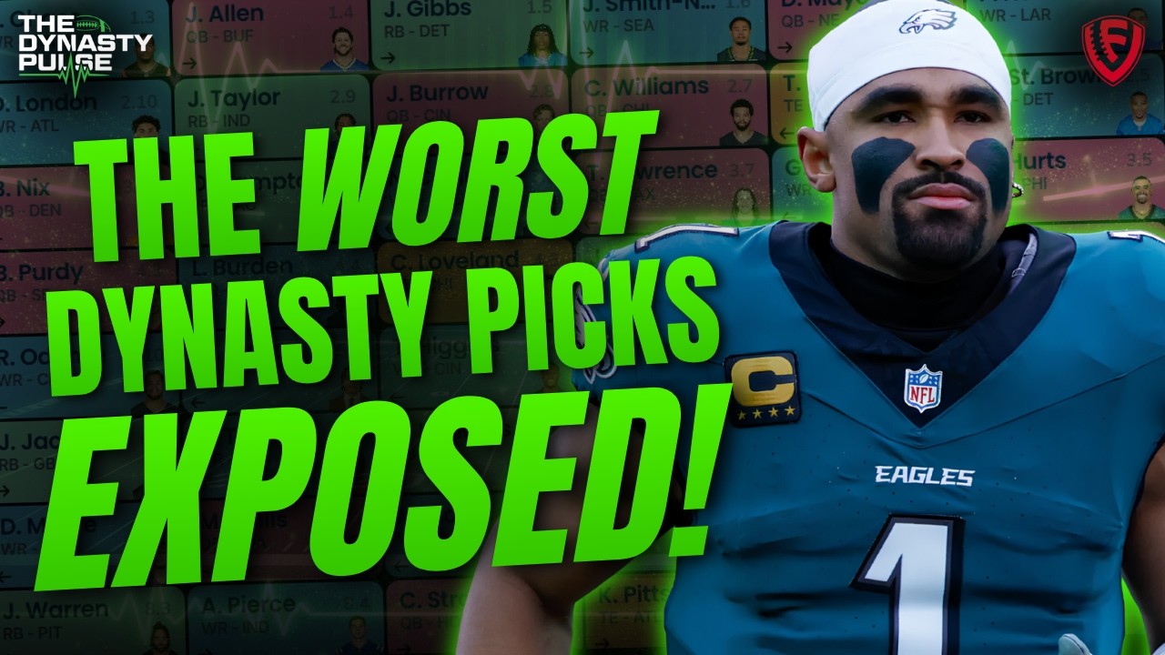 Dangerous Dynasty Startup Picks to Avoid 2026: Daniels, Hurts &amp; CMC Traps