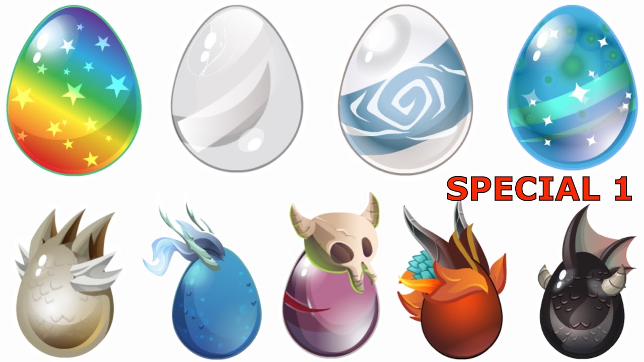 Dragon City Egg Chart