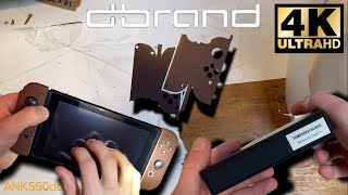 DBrand Leather Nintendo Switch Skin Unboxing [2160p60]