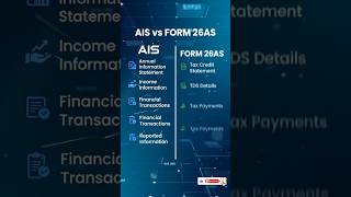 AIS vs Form 26AS | What's the Difference? | Part 3 #Shorts