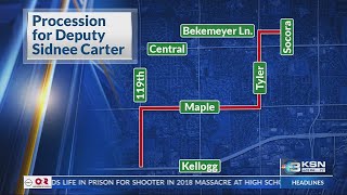 Funeral procession announced for Sedgwick County Sheriff’s Deputy Sidnee Carter