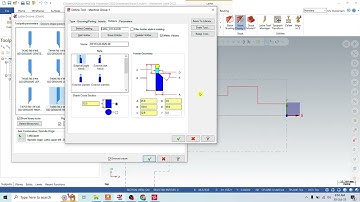 Tiện Mastercam Lệnh G75 tiện rãnh