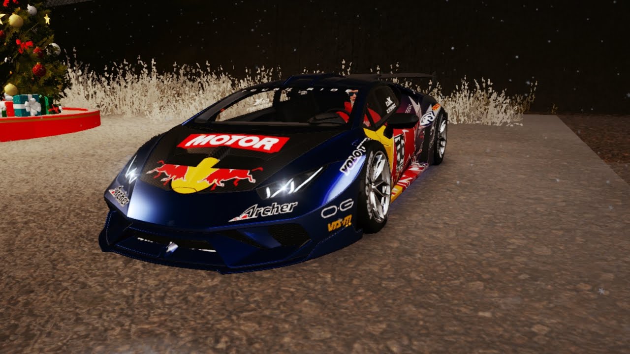 Lamborghini huracan evo redbull editon 
