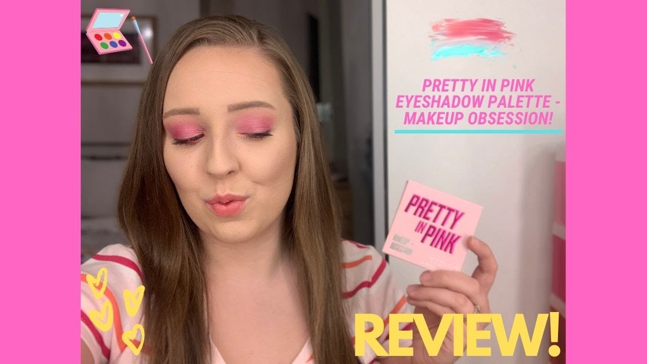 MAKEUP OBSESSION PRETTY IN PINK EYESHADOW PALETTE | NEW MINI MONOCHROME PALETTES | REVIEW!