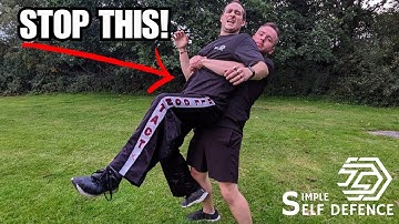 Stop Someone Picking You Up & Body Slamming You (Rear Bear Hug)