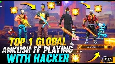 Ankush FF  Playing with Hacker 😱😱  || Gaming is Why || FREE FIRE