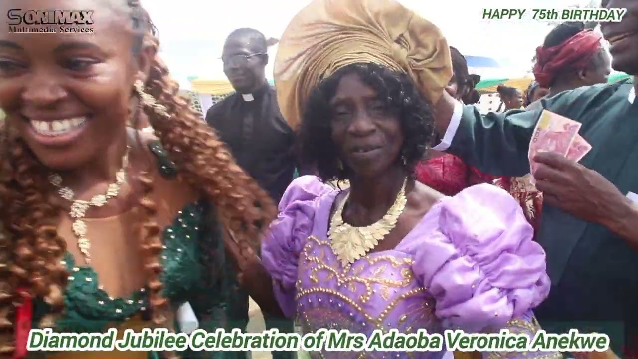 Mrs Adaoba Veronica Anekwe Diamond Jubilee Birthday Celebration 