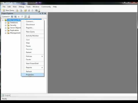 How to enable SQL Server and Windows Authentication mode - YouTube image.