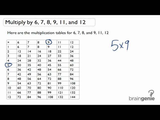 Pre-Algebra 8 - Multiplying Negative Numbers 