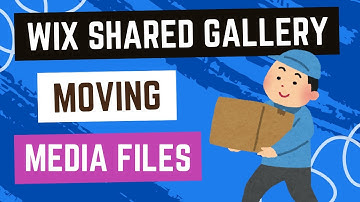 Wix Shared Gallery - Moving Photos Or Videos In Between Albums In The Dashboard
