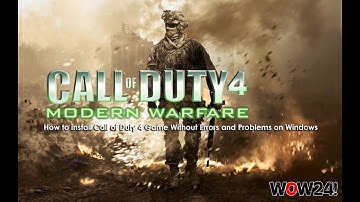 How to install Call of Duty 4 Game Without Errors and Problems on Windows