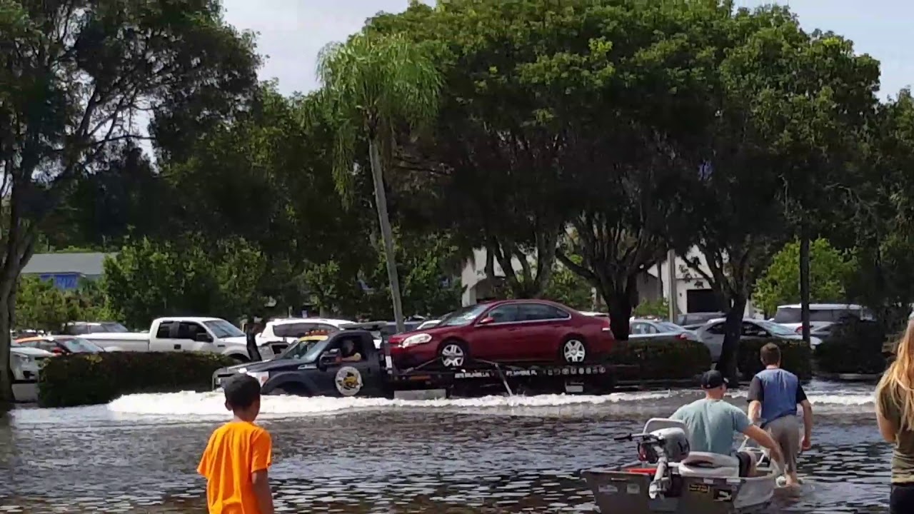 Island Park Rd. Flooding Fort Myers, FL YouTube