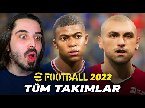 eFOOTBALL 2022'de TÜM TAKIMLARIN KİLİDİNİ AÇMAK! | eFOOTBALL 2022 YENİ GÜNCELLEME (PC)