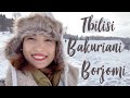 Georgia 2019 Travel Vlog - Tbilisi, Bakuriani, Borjomi | kymilin (our very first winter experience!)