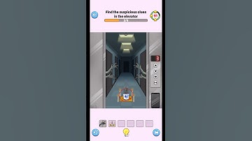 Brain Up - Drama Puzzle Game - Level 67 - Find the suspicious clues in the Elevator.