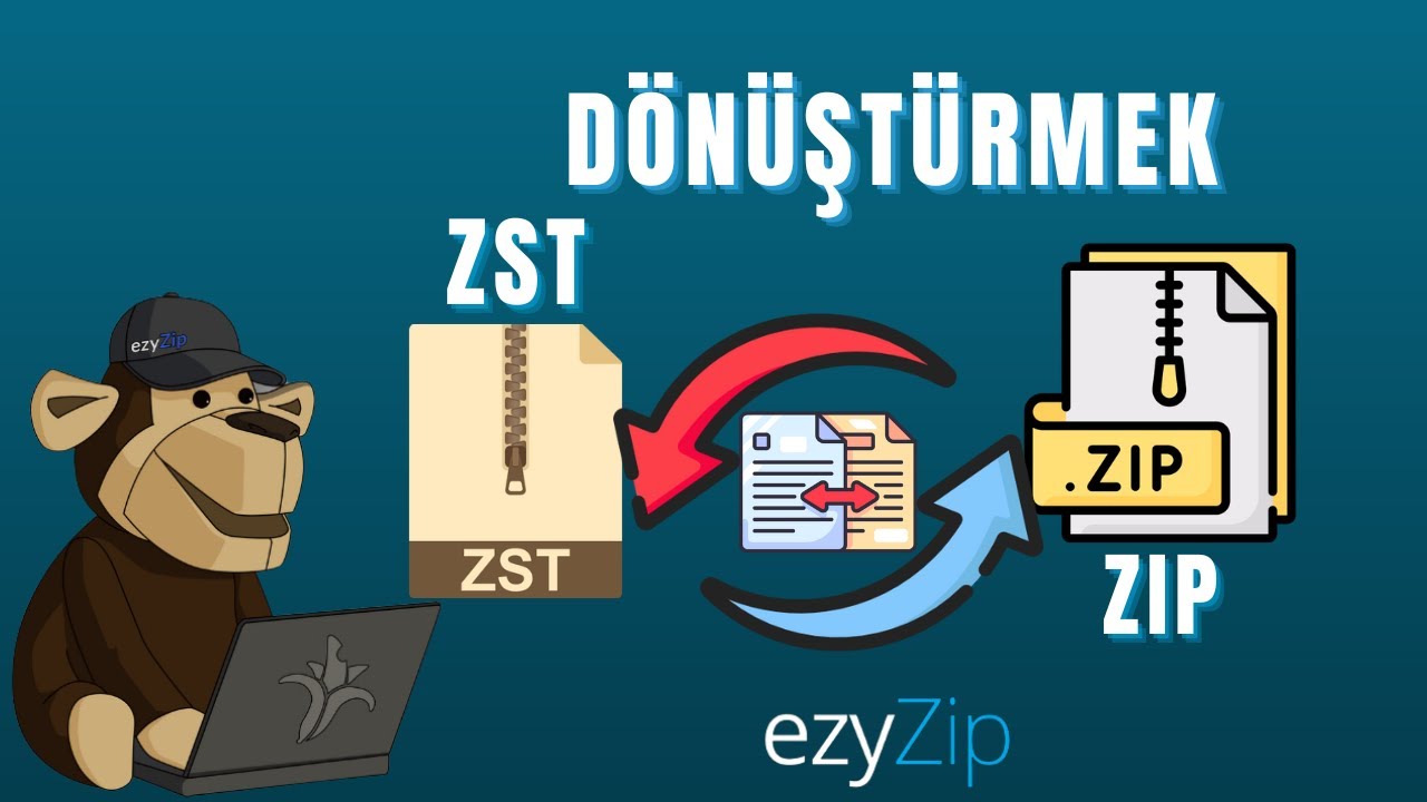 Çevrimiçi ZST'dan ZIP'e Dönüştürücü (Yükleme yok - 100% gizli