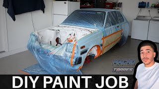 The Result Shocked Me! DIY PAINT JOB In My Garage! 