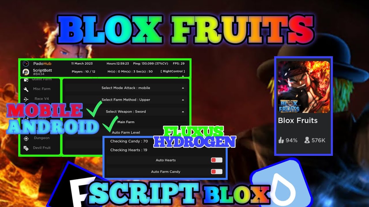 Blox Fruit Script Tutorial - Passo A Passo - Roblox - DFG