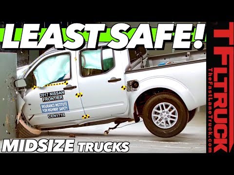 These Are the LEAST (and MOST Safe ) Midsize Trucks You Can Buy Today!