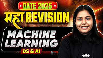 🚀 GATE 2025 | महा Revision (One Shot) | Machine Learning | DS & AI 🚀