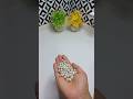 #White beads ASMR #beads #stonebeads #oddlysatisfying