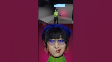 Convey emotion with precise facial controls in Set a Light 3D 💋#learnphotography #studiolighting