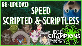 Speed! Scripted and Scriptless (Re-Upload) - Gem Farm - Blacksmithing Contracts - Idle Champions screenshot 2