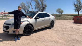 Put A Lightbar And Painted My Rims On My 2015 Chevy Malibu