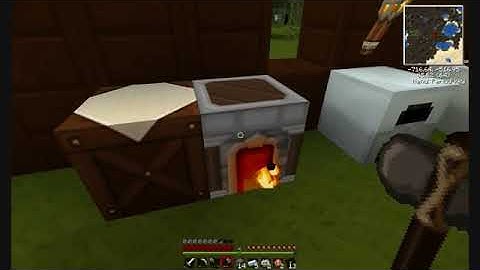 Minecraft Tekkit--3--How to use the Extractor and Electric Treetap