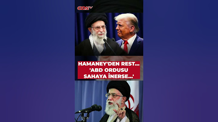 ABD, İsrail ile birlikte İran'a saldıracak mı... İran lideri Hamaney açıklama yaptı, rest çekti...