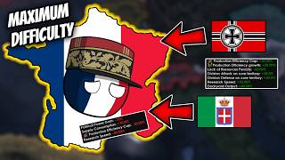 I played France on the HIGHEST DIFFICULTY...peak FRANCEMAXXING!