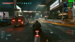 Cyberpunk 2077 HDR Long Benchmark | 5090 Aorus Xtreme Waterforce | 2160P Path Tracing +DLSS Balanced