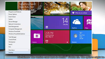 How to copy files between profile folders on Mozilla® Firefox in Windows® 8.1