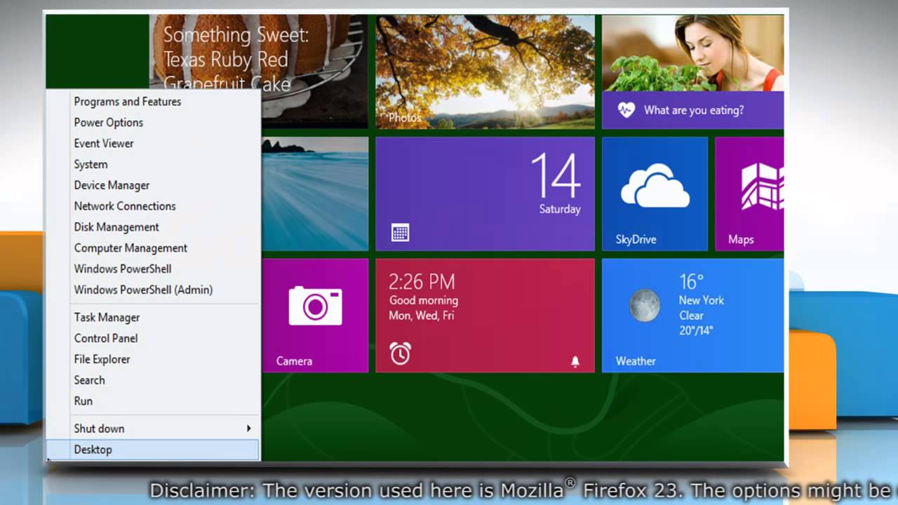 How to copy files between profile folders on Mozilla® Firefox in Windows® 8.1