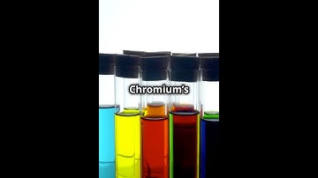 Chromium: The Colorful Metal That Changed the World! 🎨🔬 #experiment #discovery #chromium